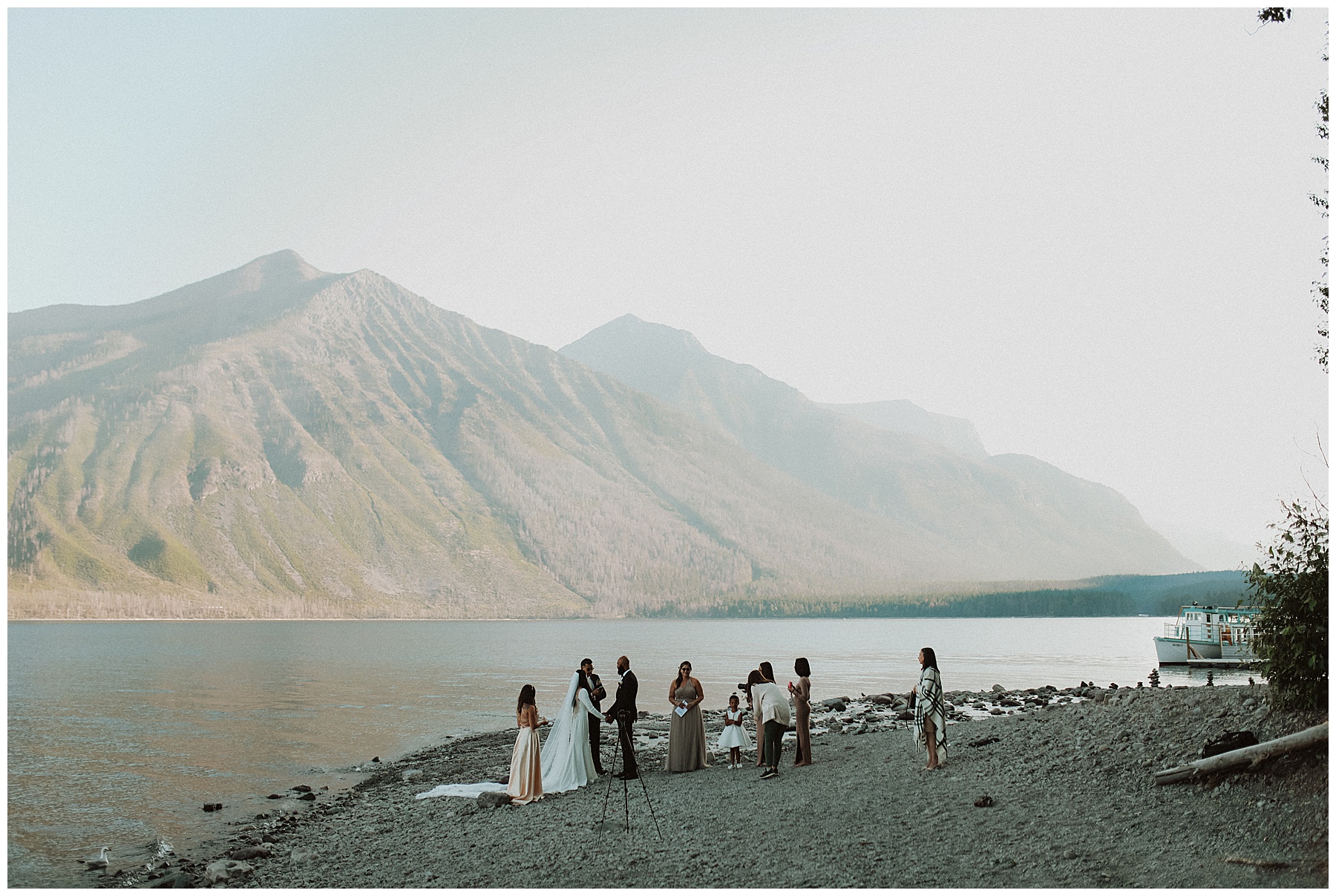 glacier national park elopement photographer