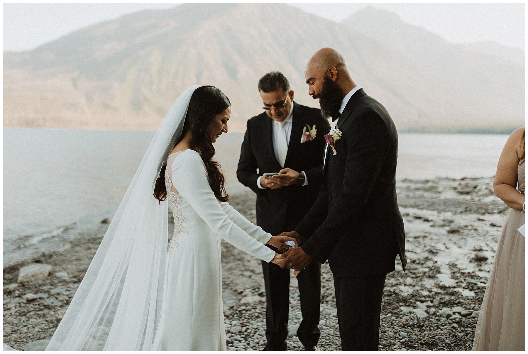 glacier national park elopement photographer