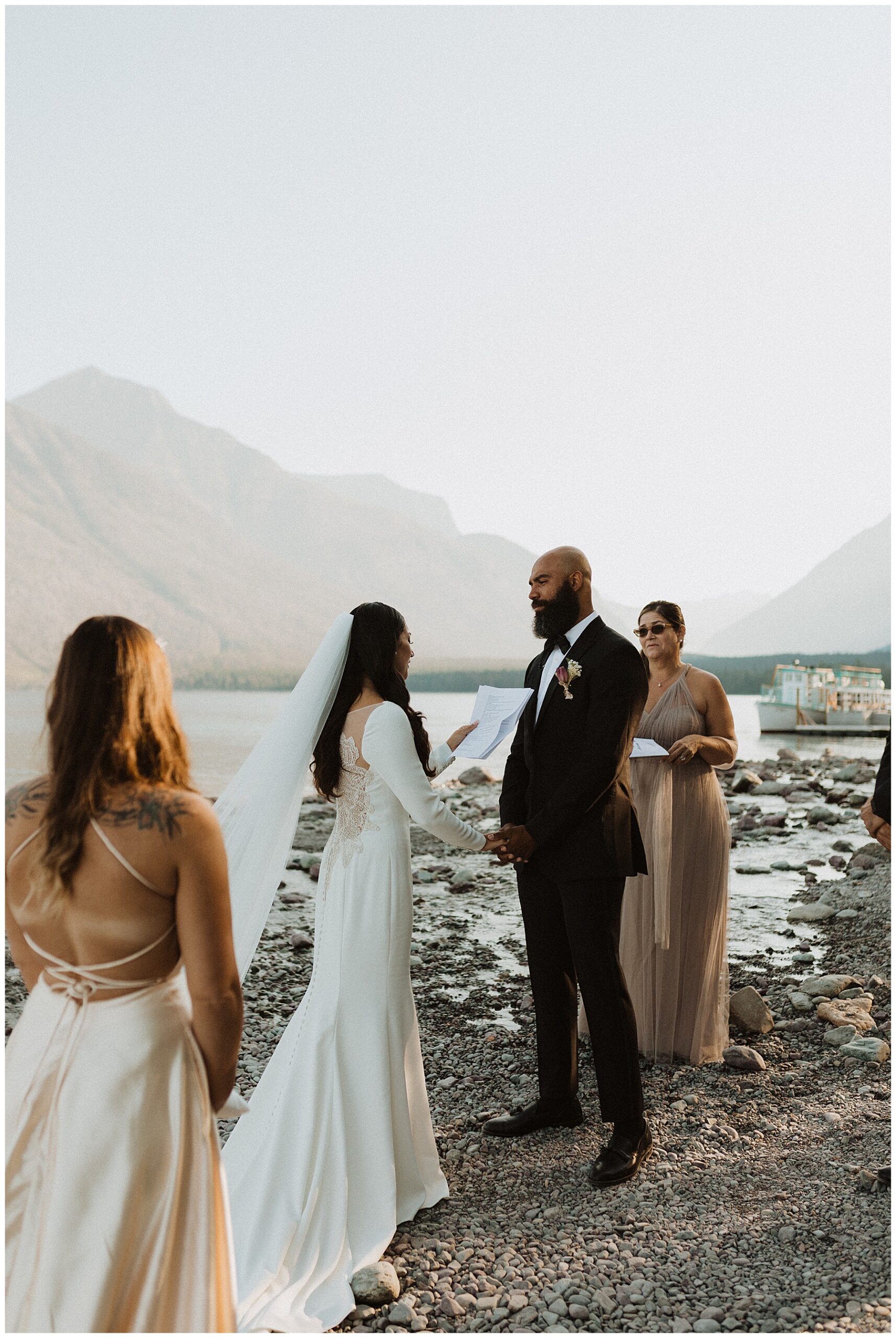 glacier national park elopement photographer