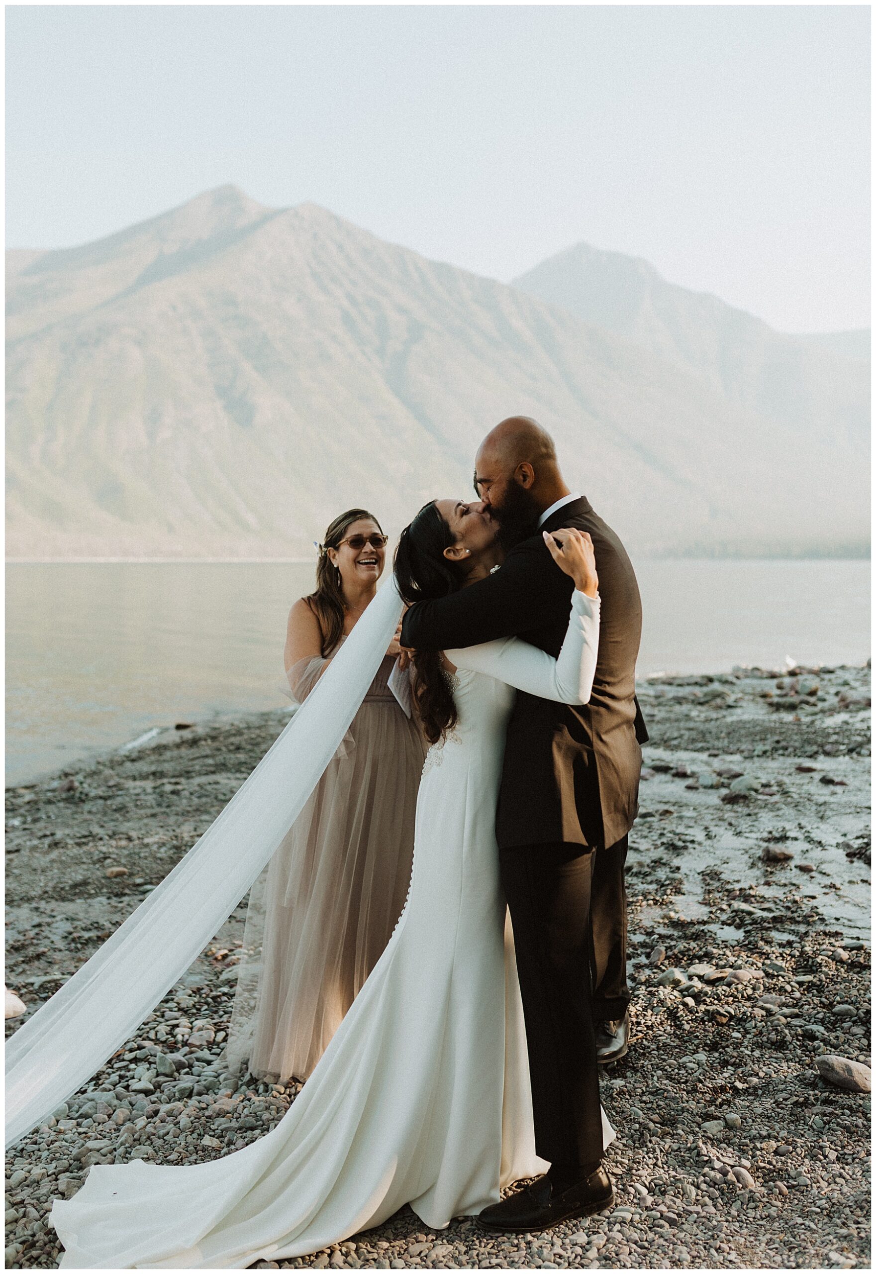 glacier national park elopement photographer