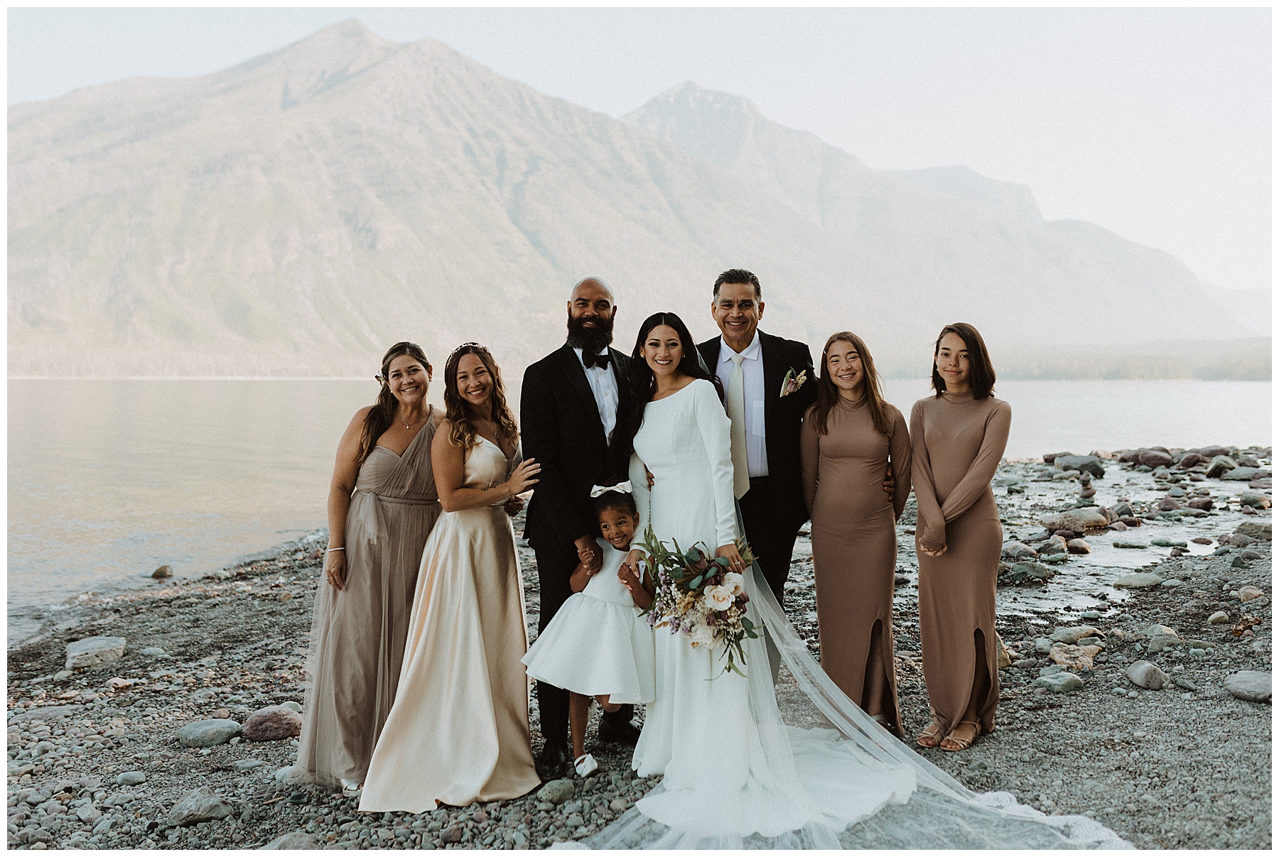 glacier national park elopement photographer