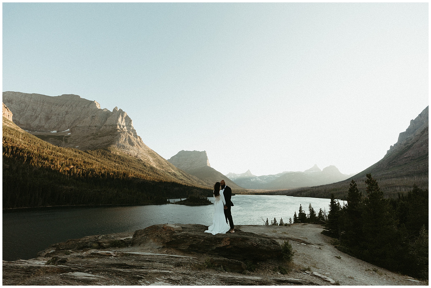 glacier national park elopement photographer