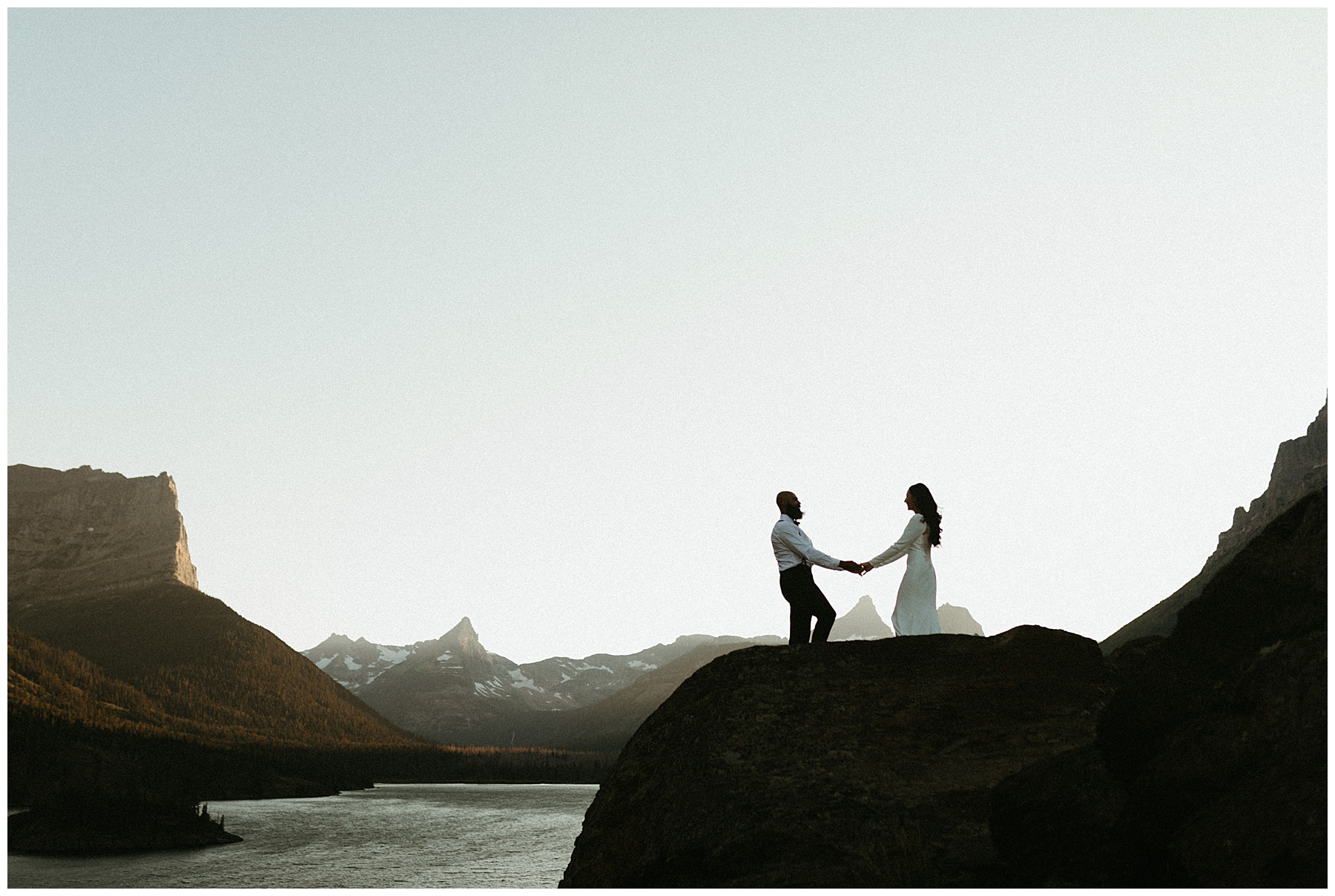 glacier national park elopement photographer