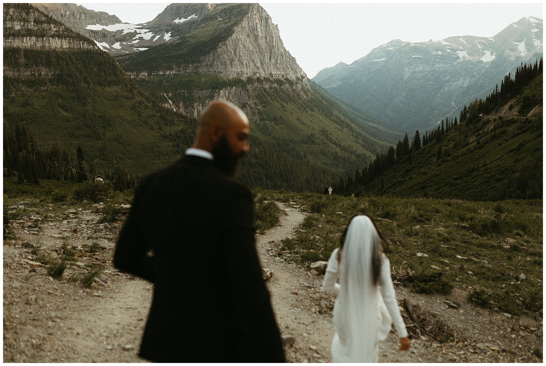 glacier national park elopement photographer