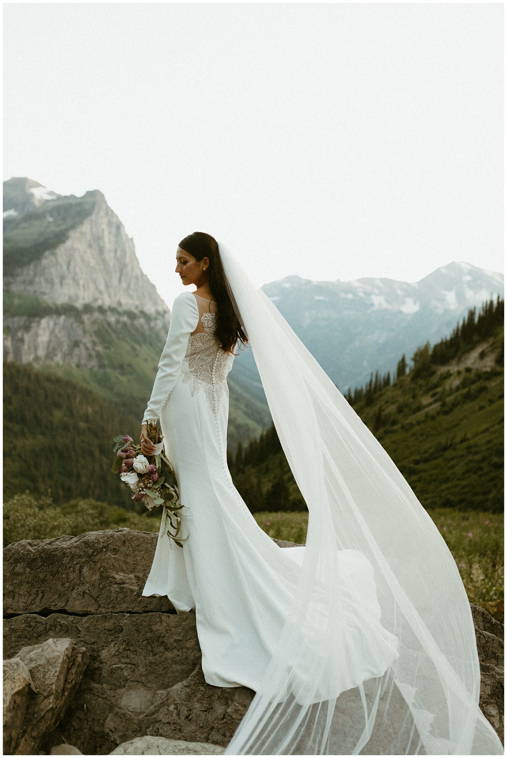 glacier national park elopement photographer