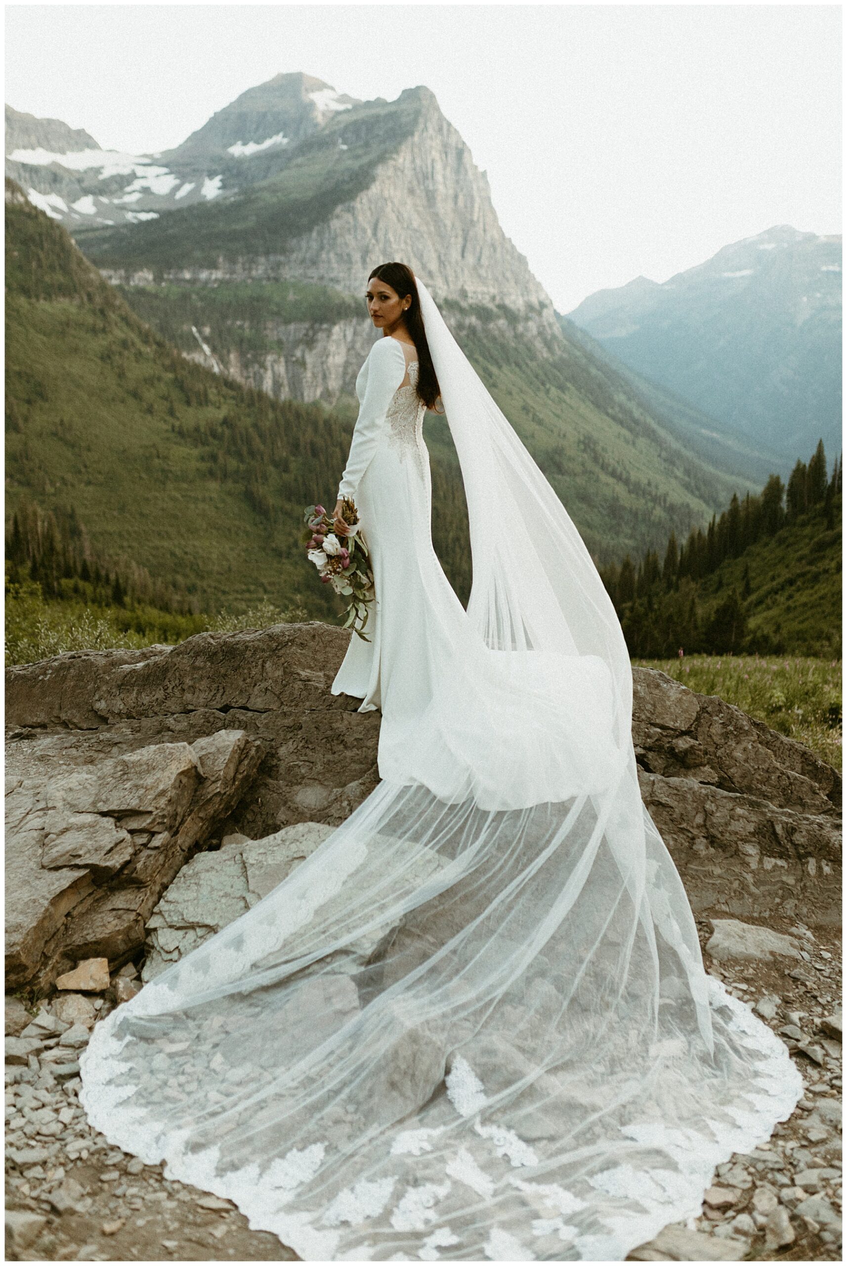 glacier national park elopement photographer