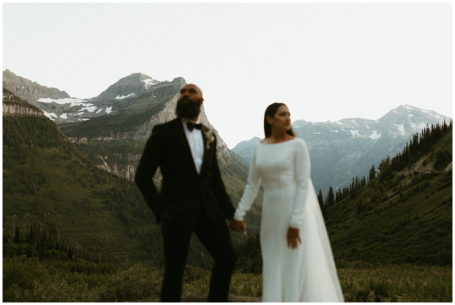 glacier national park elopement photographer