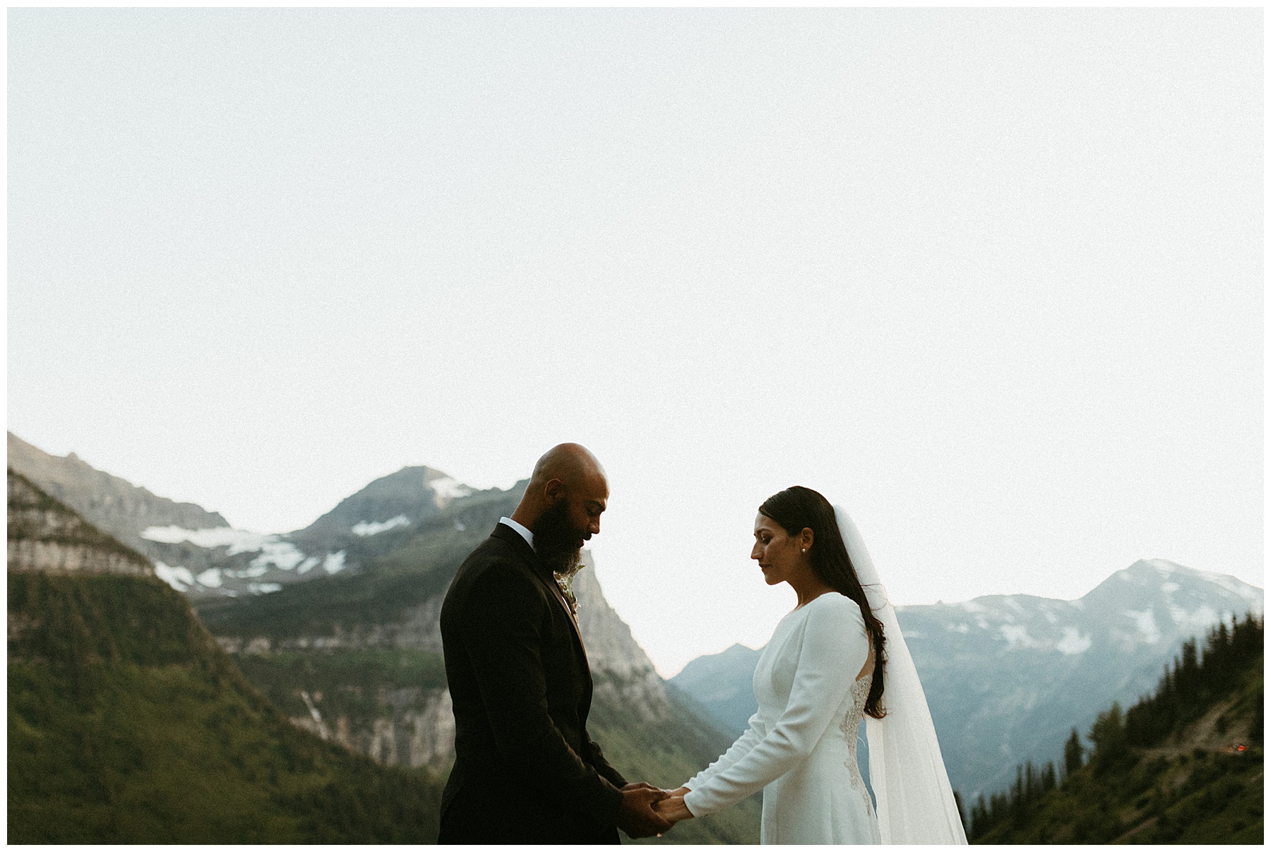 glacier national park elopement photographer