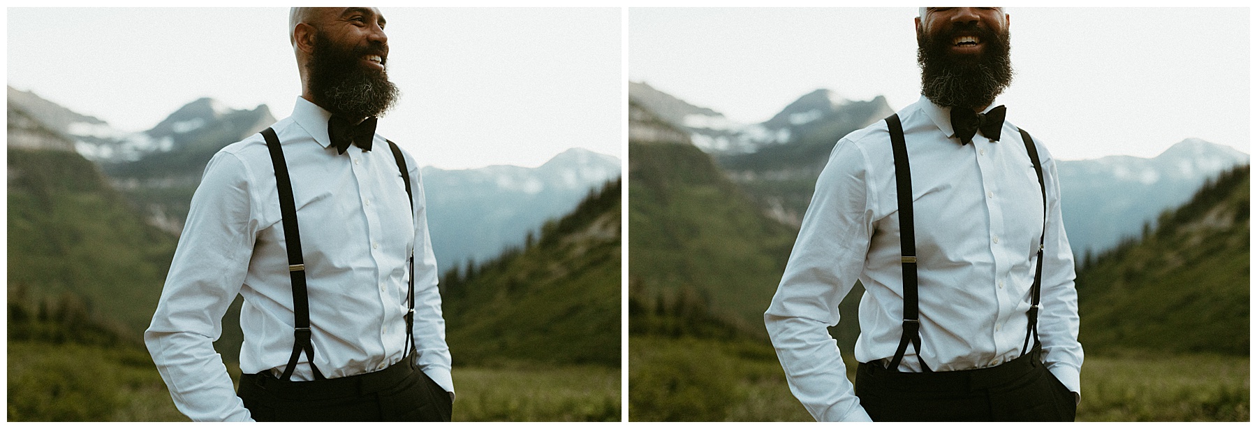 glacier national park elopement photographer