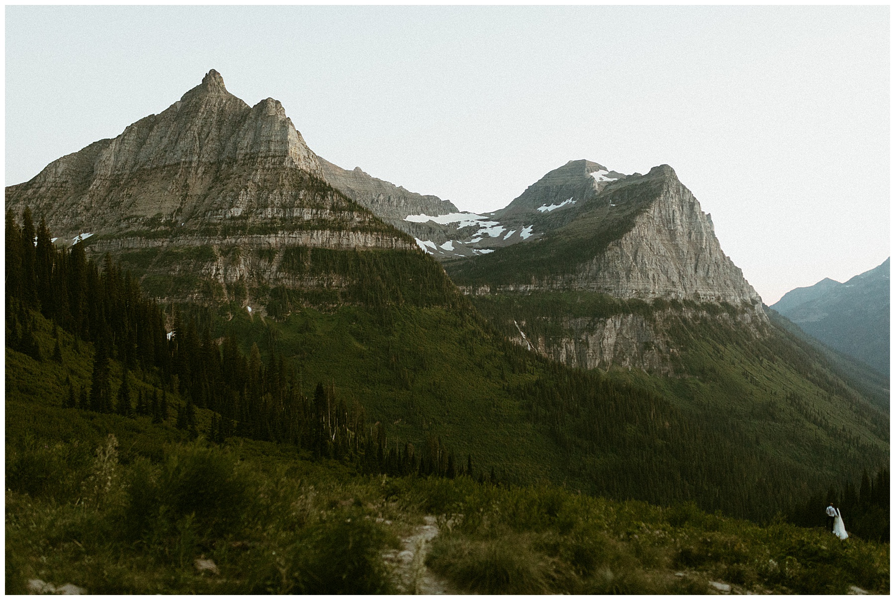 glacier national park elopement photographer