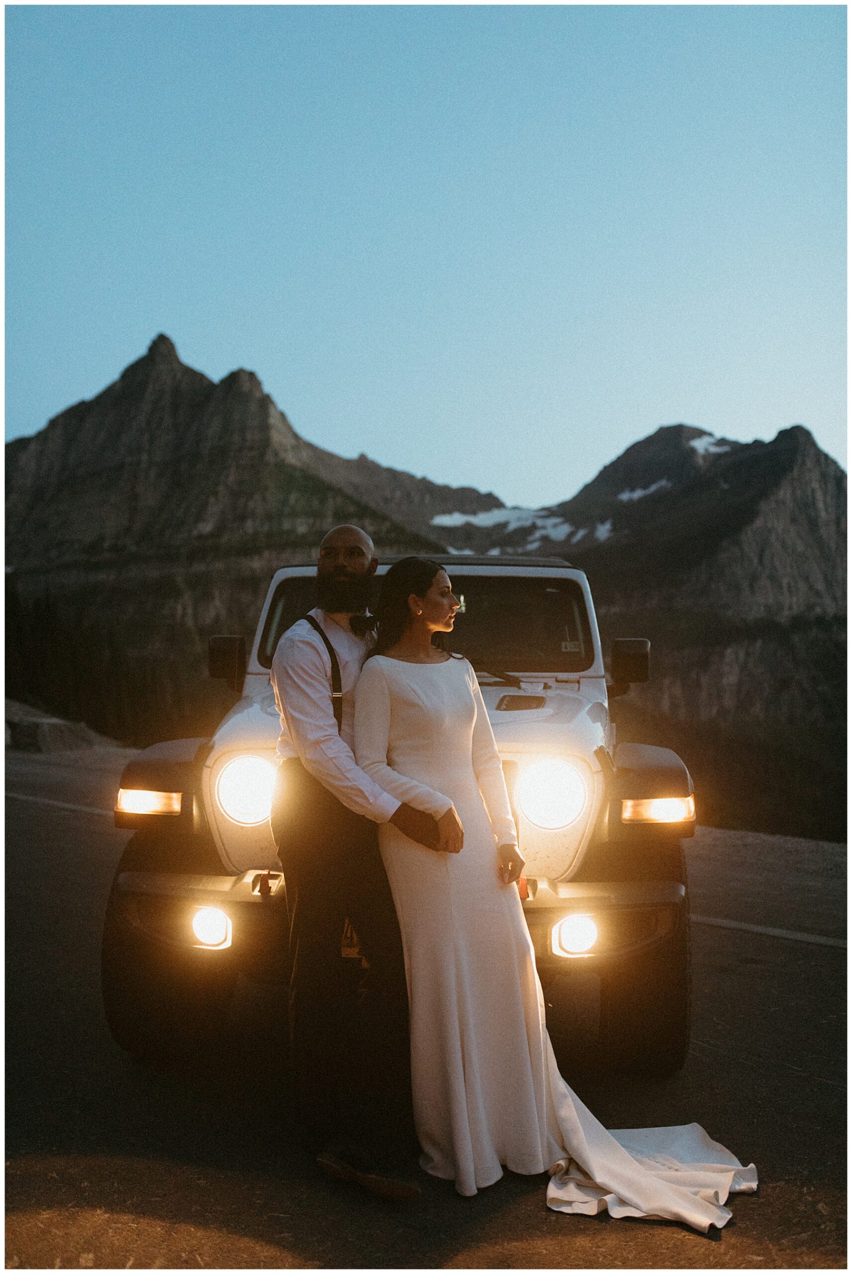 glacier national park elopement photographer