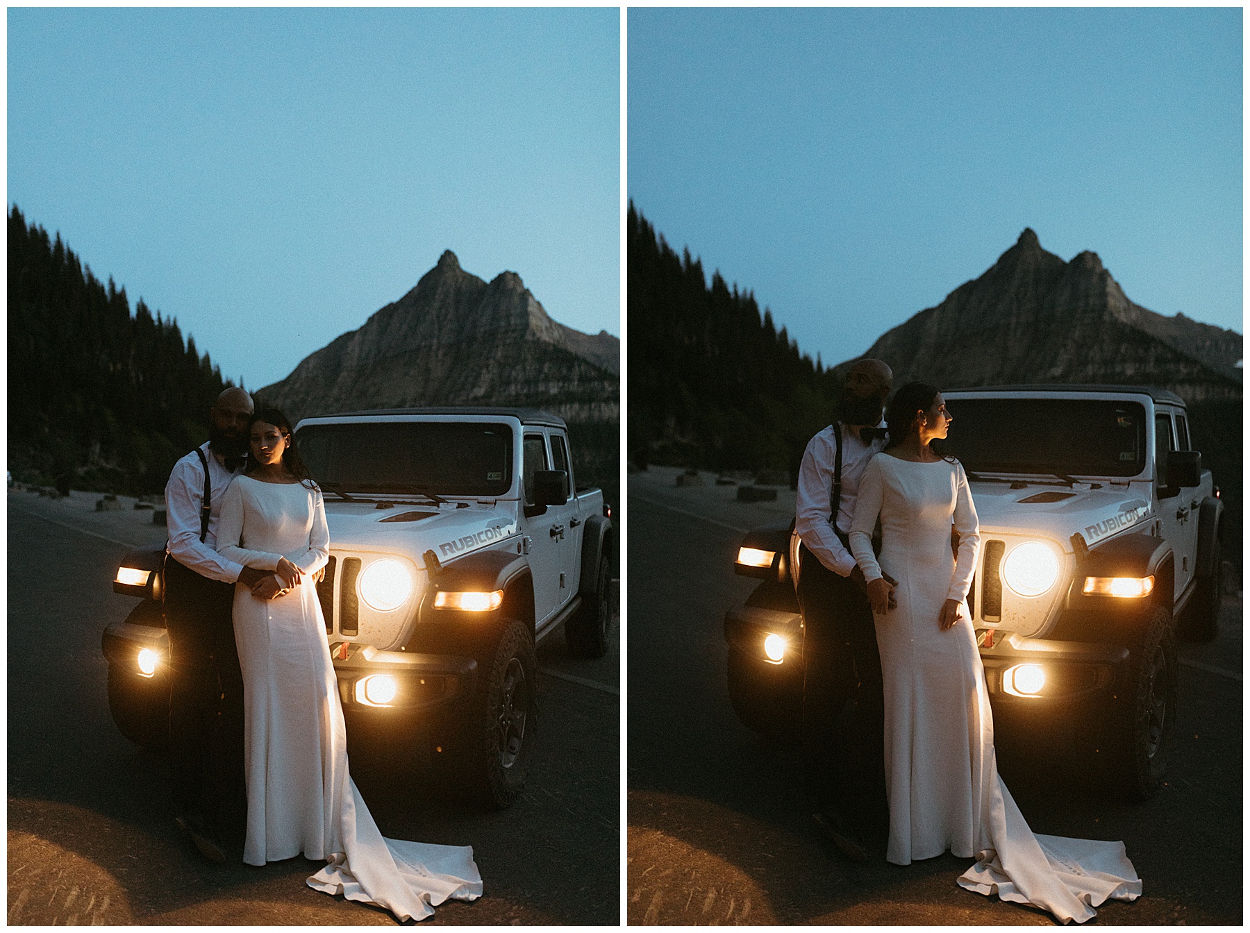 glacier national park elopement photographer