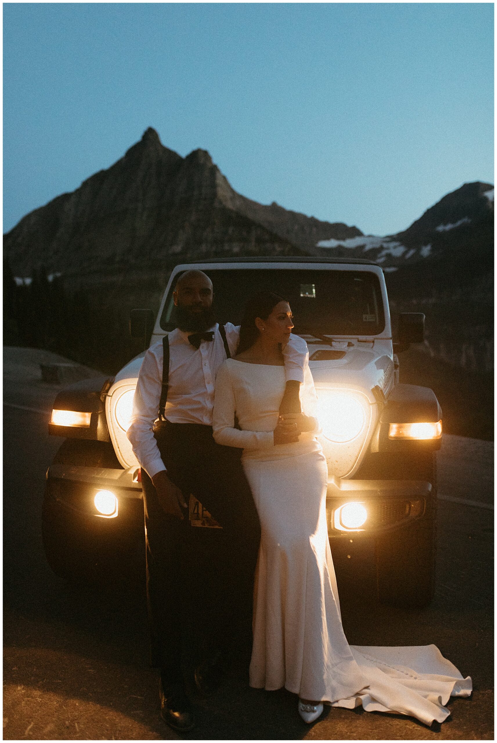 glacier national park elopement photographer