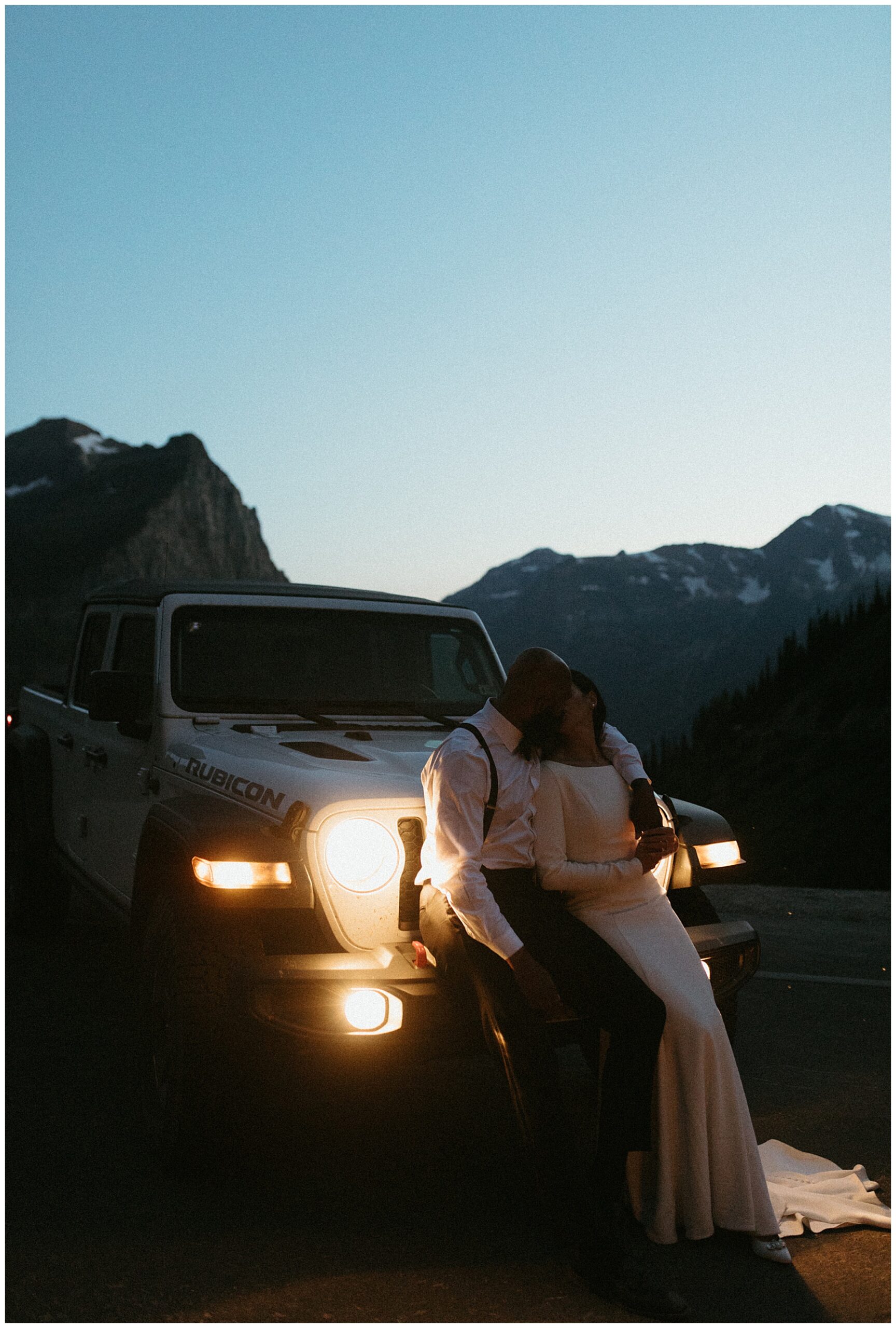 glacier national park elopement photographer