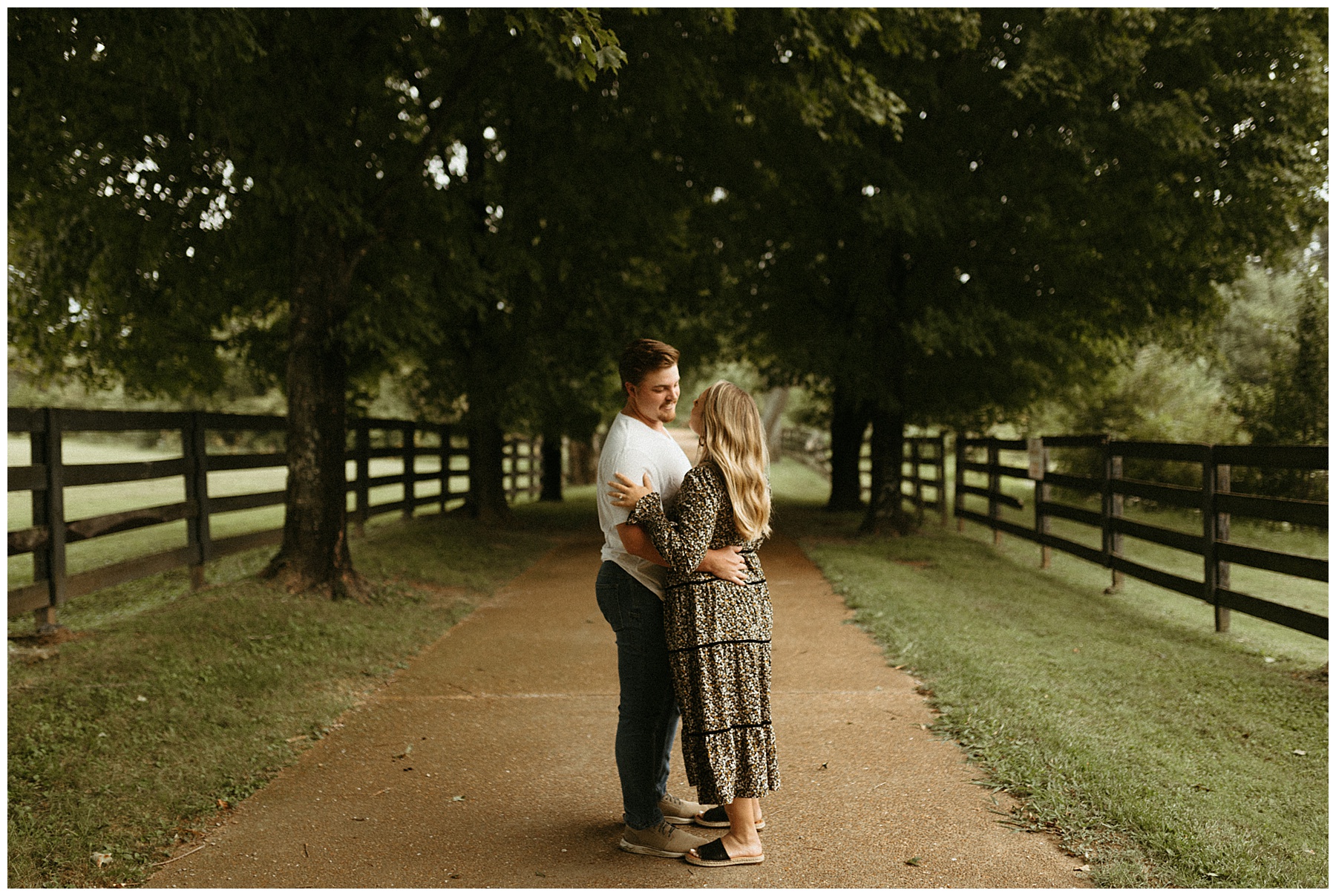 engagement photos in franklin tn