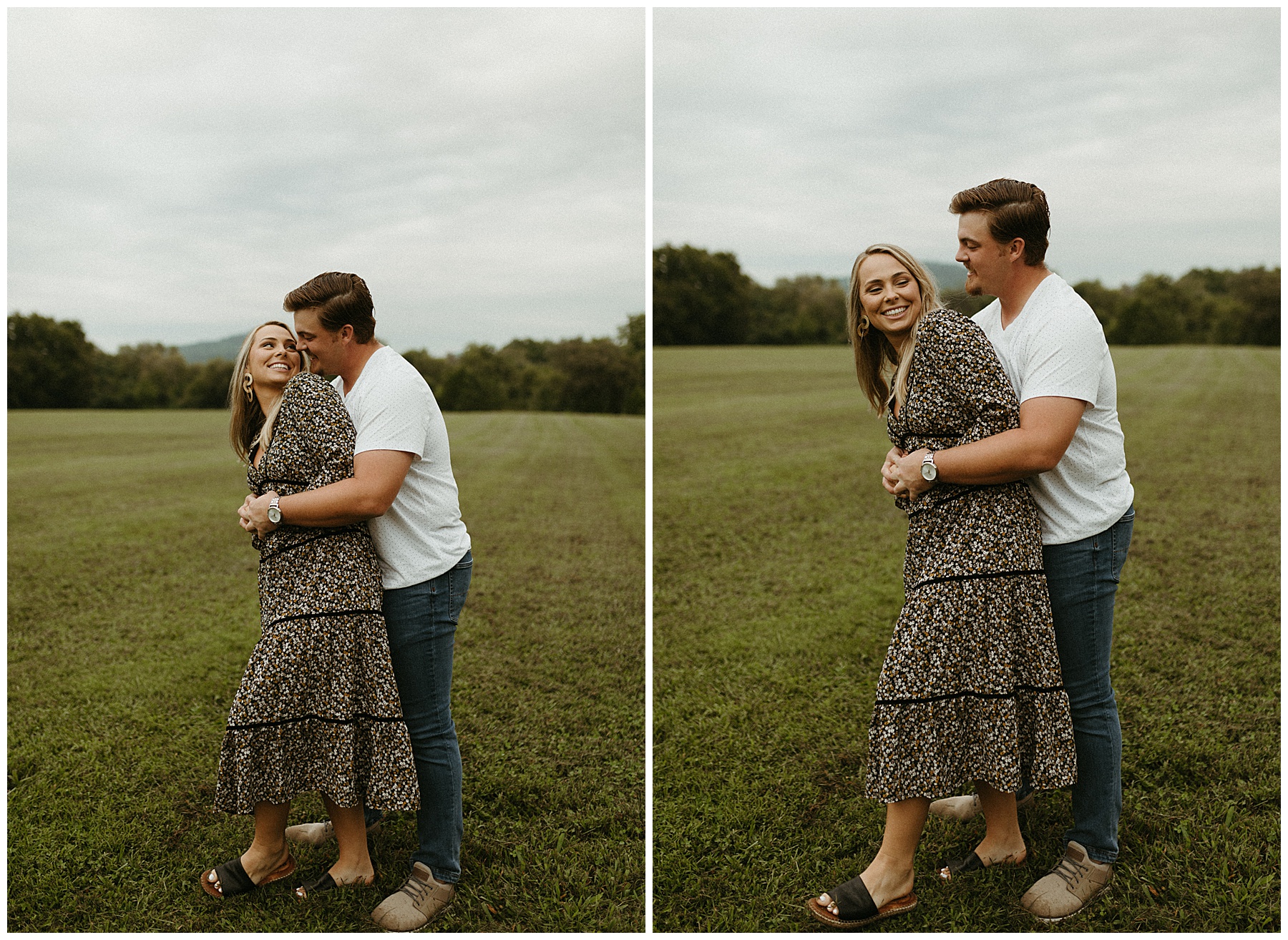 engagement photos in franklin tn