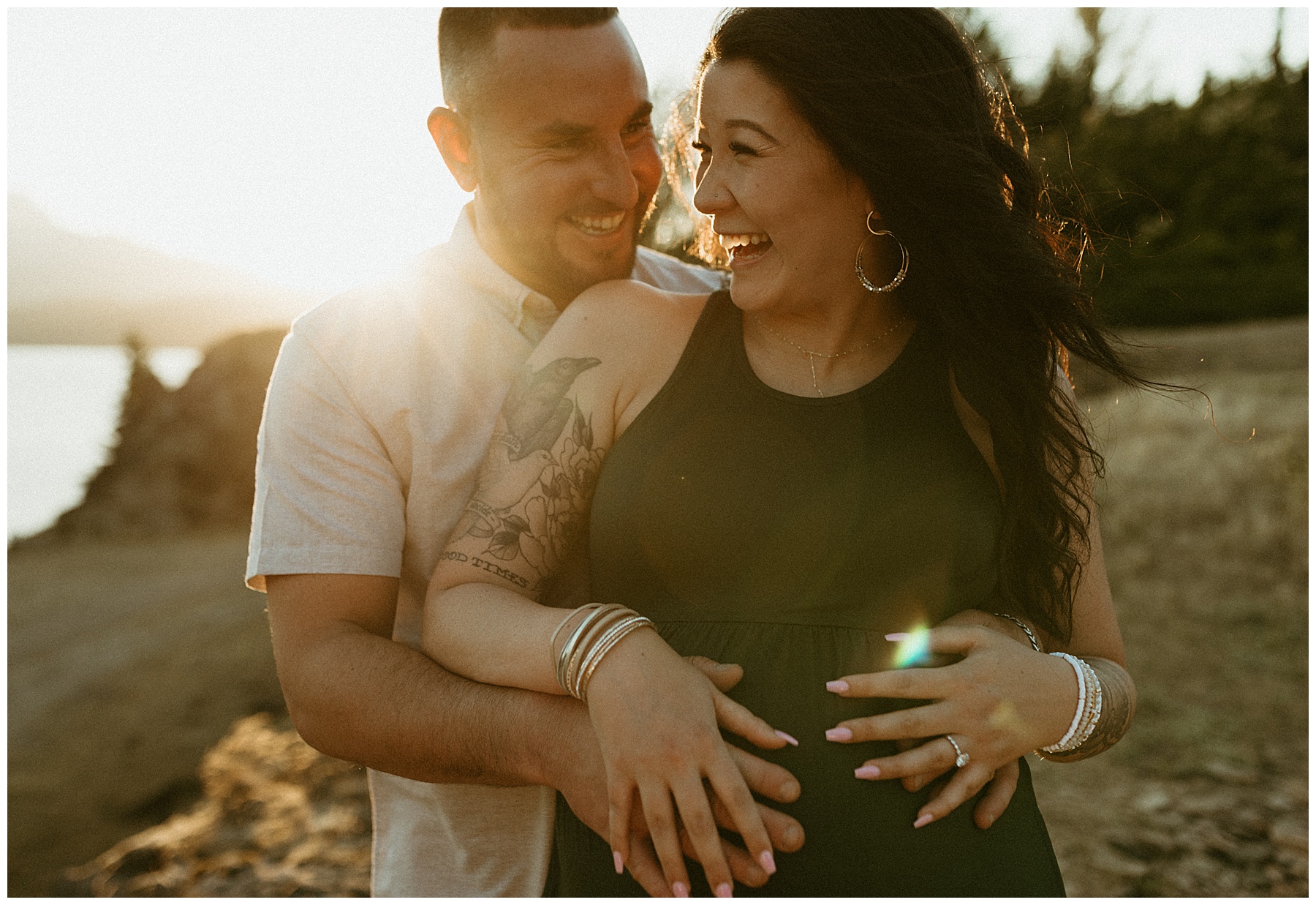 government cove engagement photos