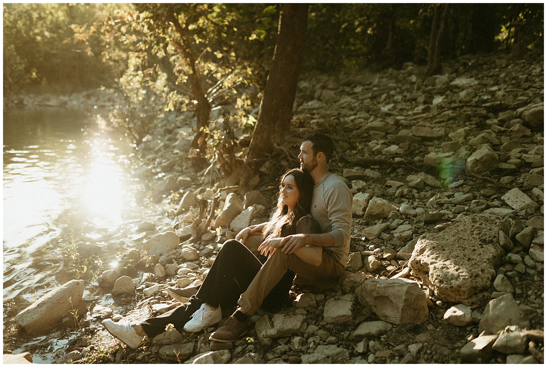 narrows of the harpeth engagement session