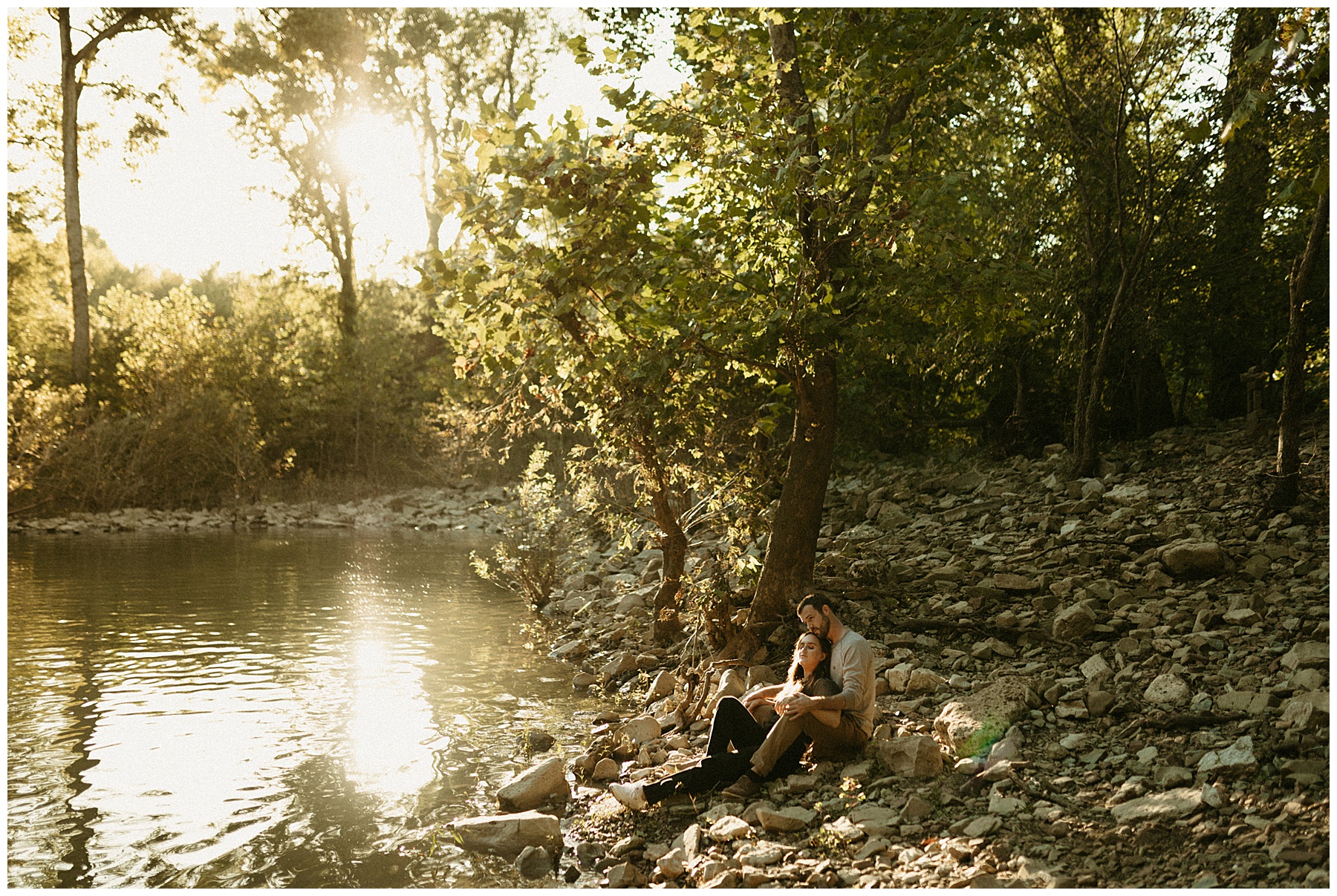 narrows of the harpeth engagement session