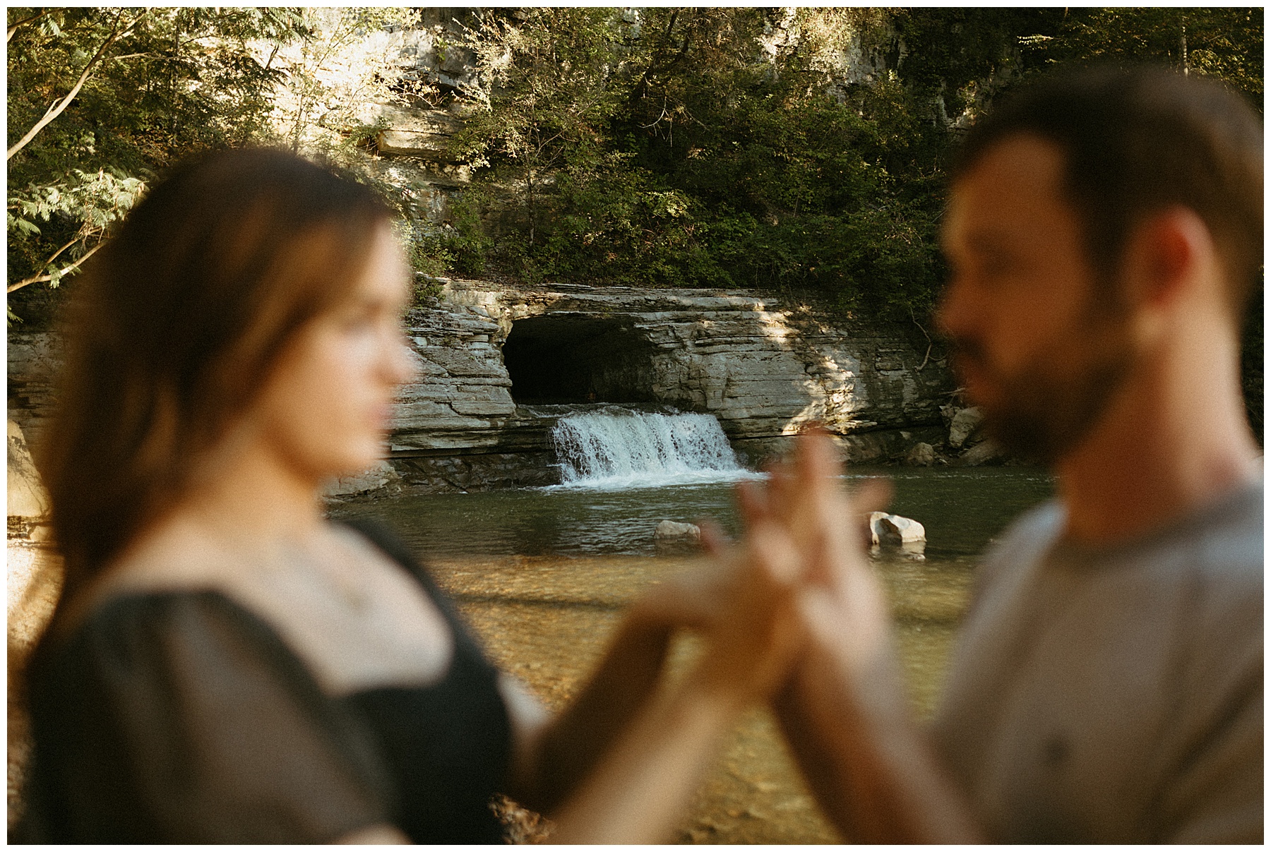 narrows of the harpeth engagement session