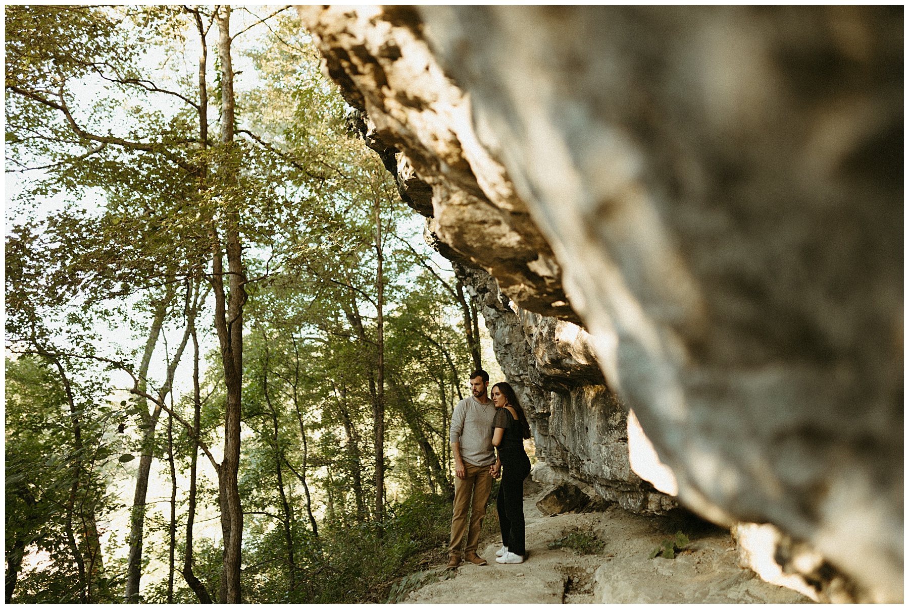 narrows of the harpeth engagement session