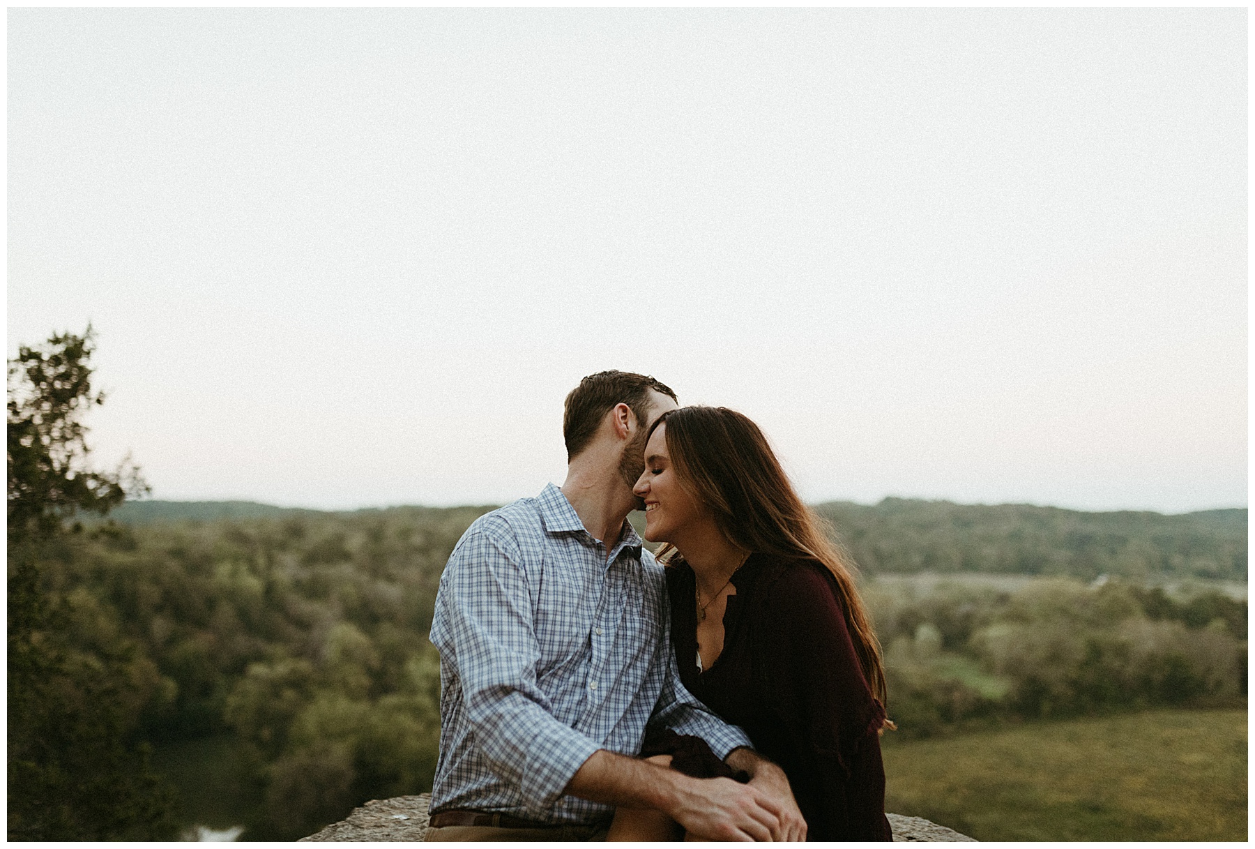 narrows of the harpeth engagement session