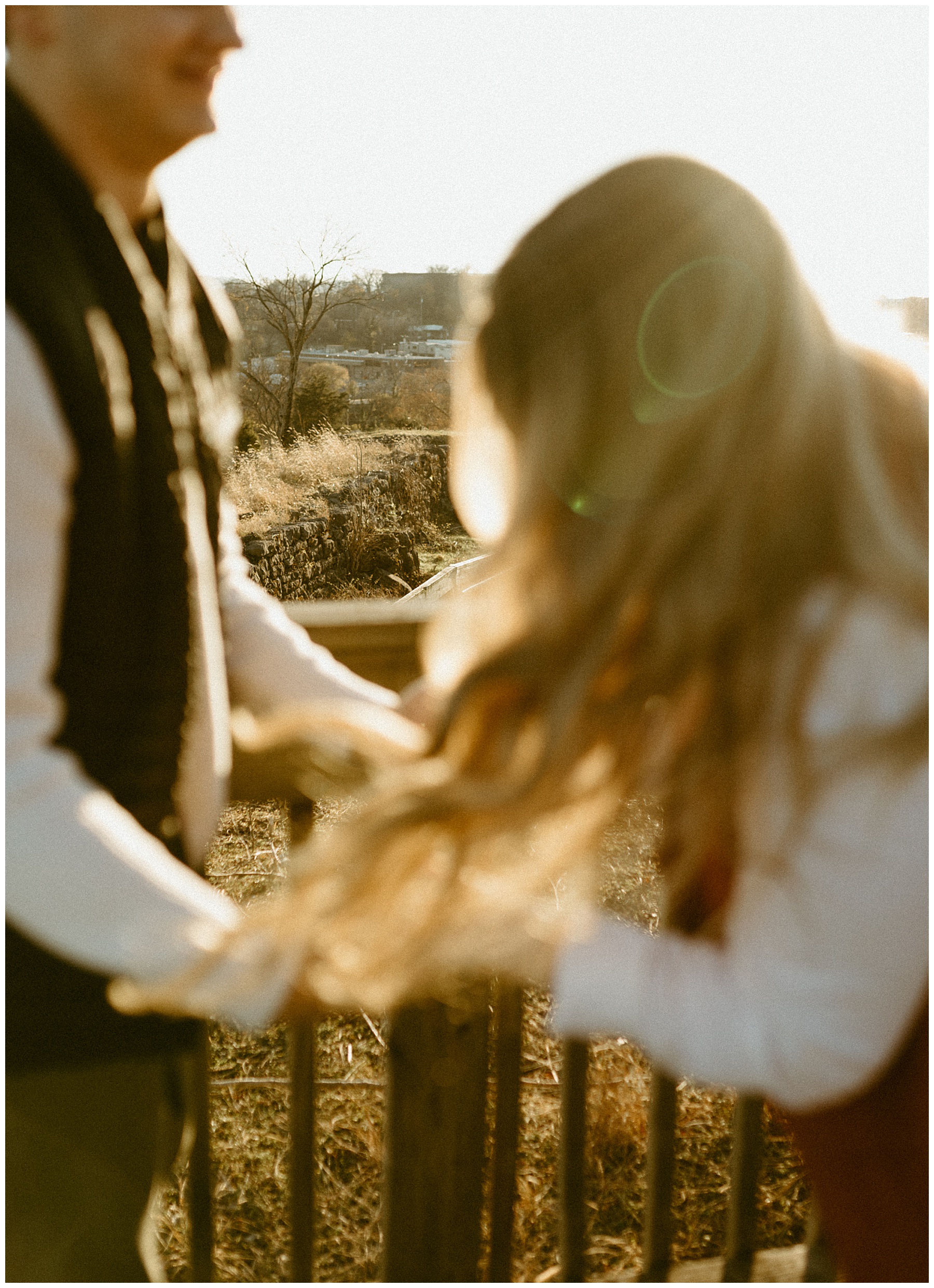 engagement photography at fort negley