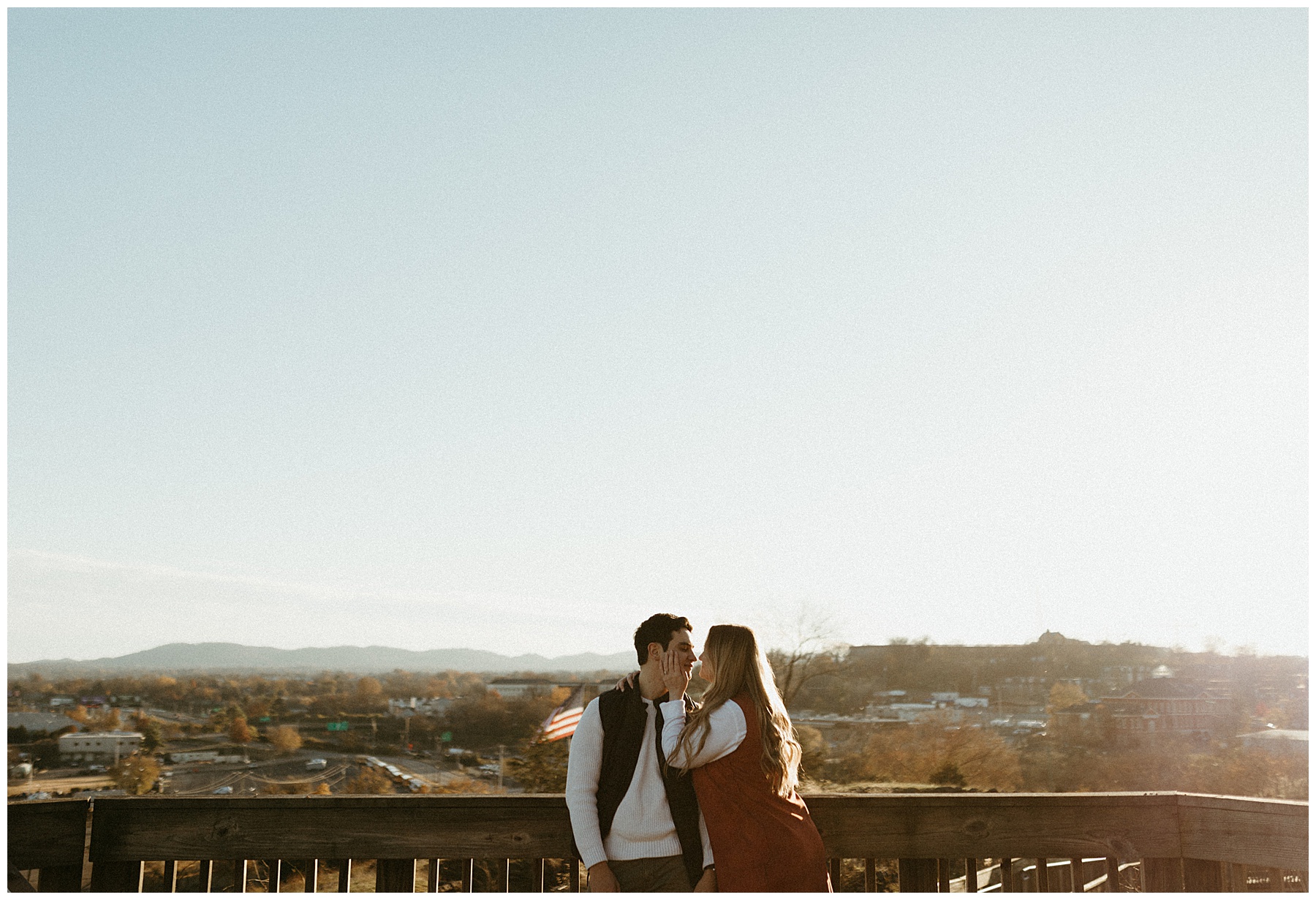 engagement photography at fort negley