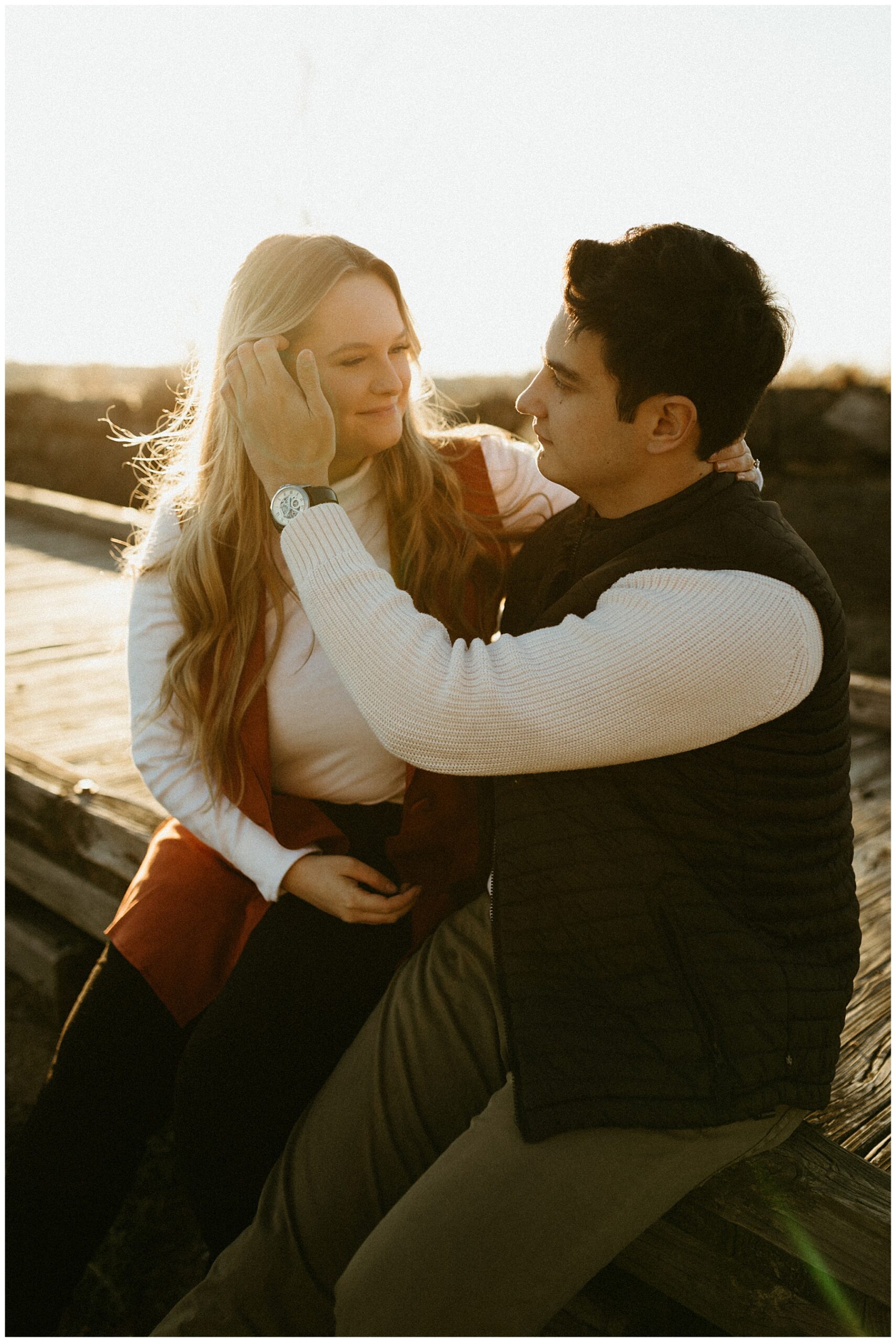 engagement photography at fort negley