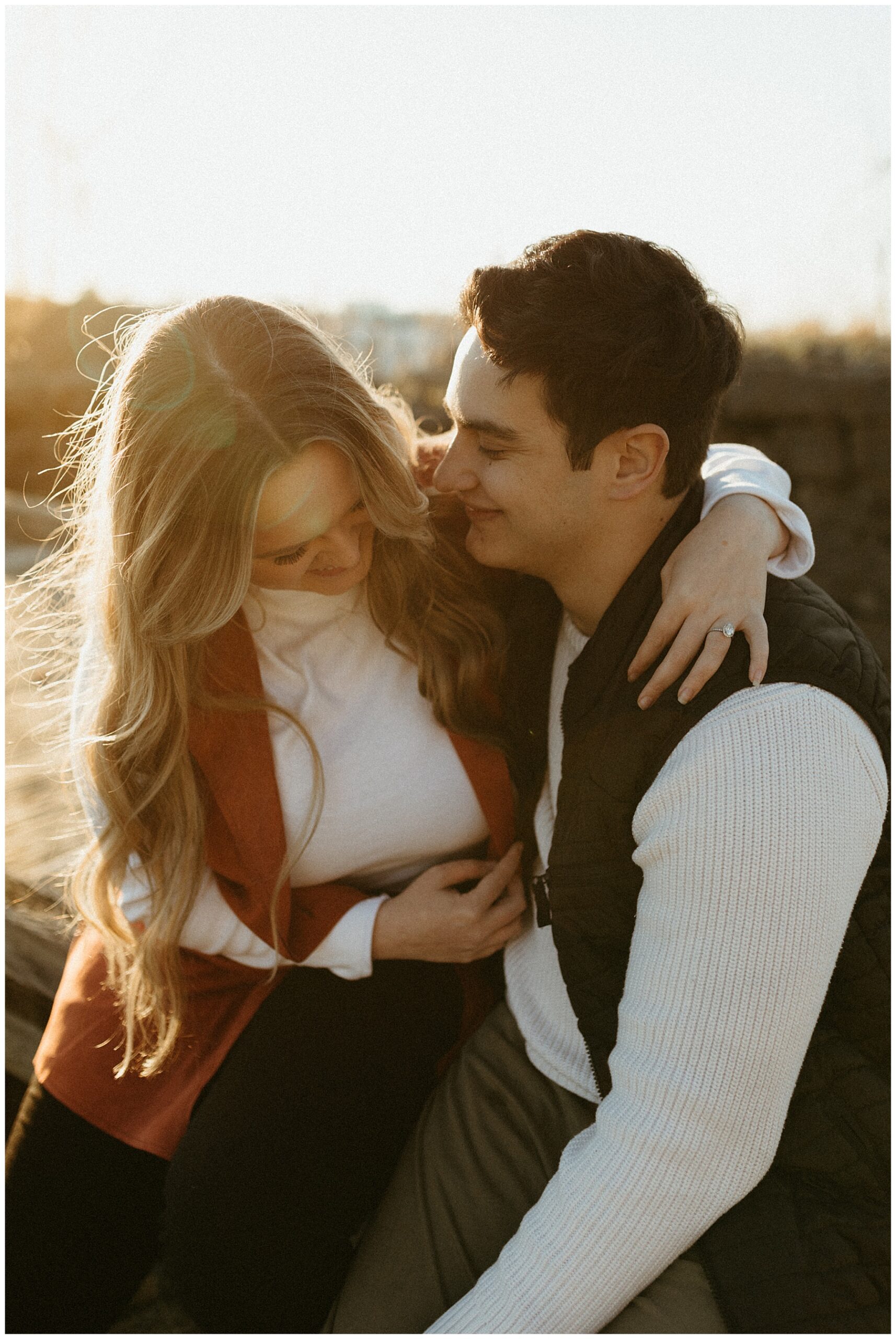 engagement photography at fort negley