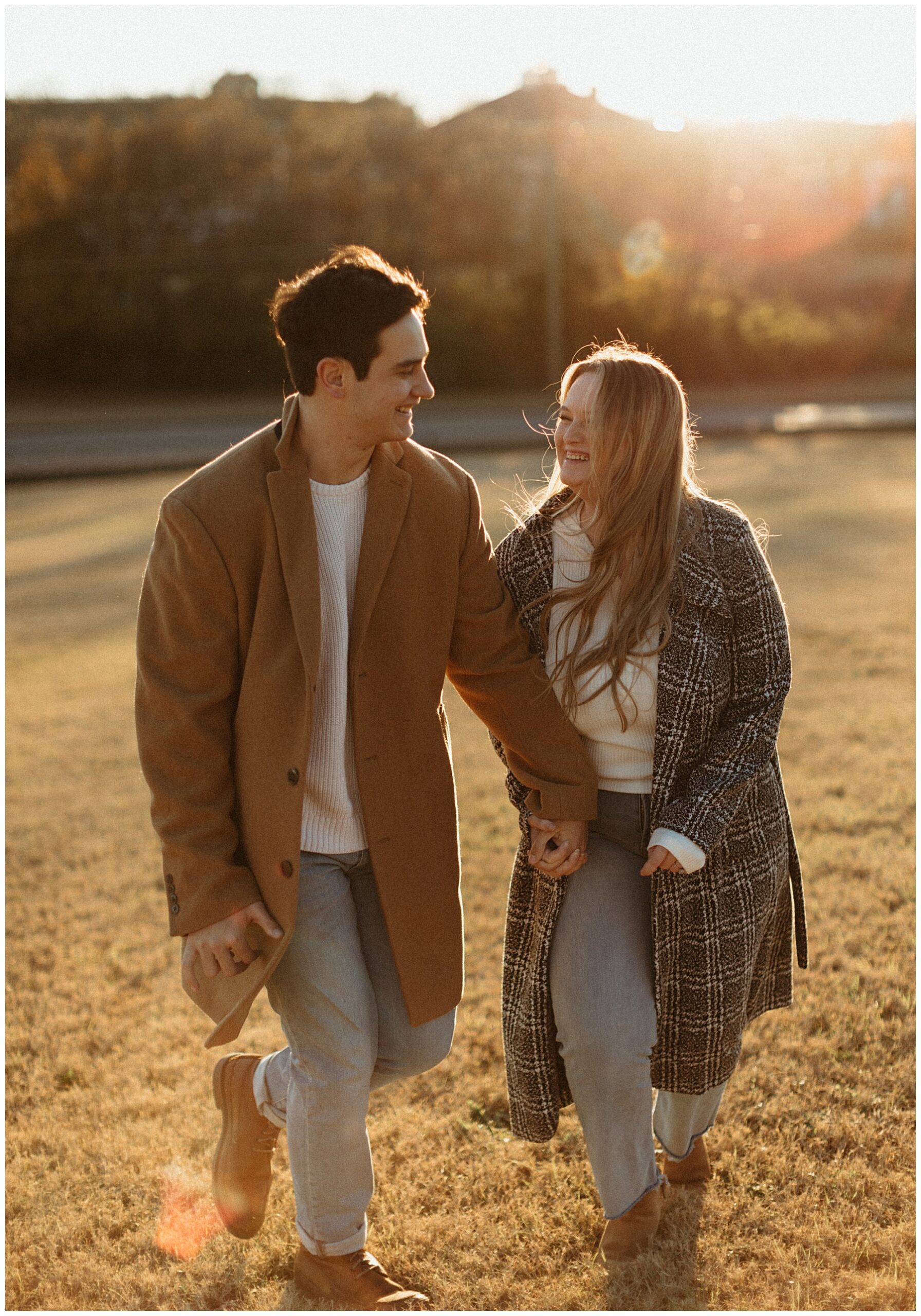 engagement photography at fort negley