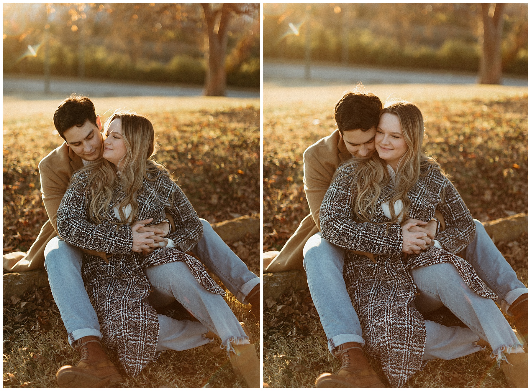 engagement photography at fort negley