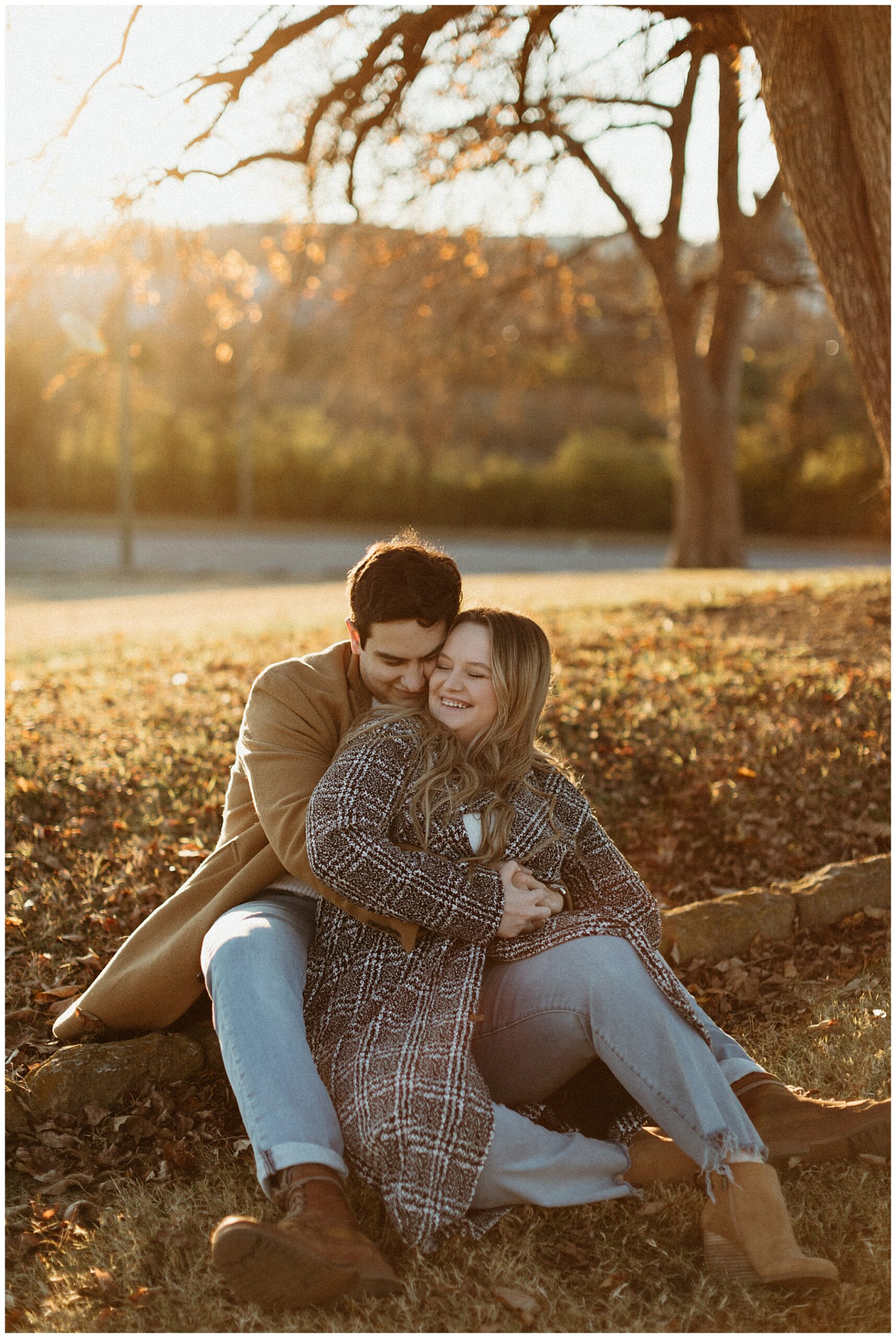 engagement photography at fort negley