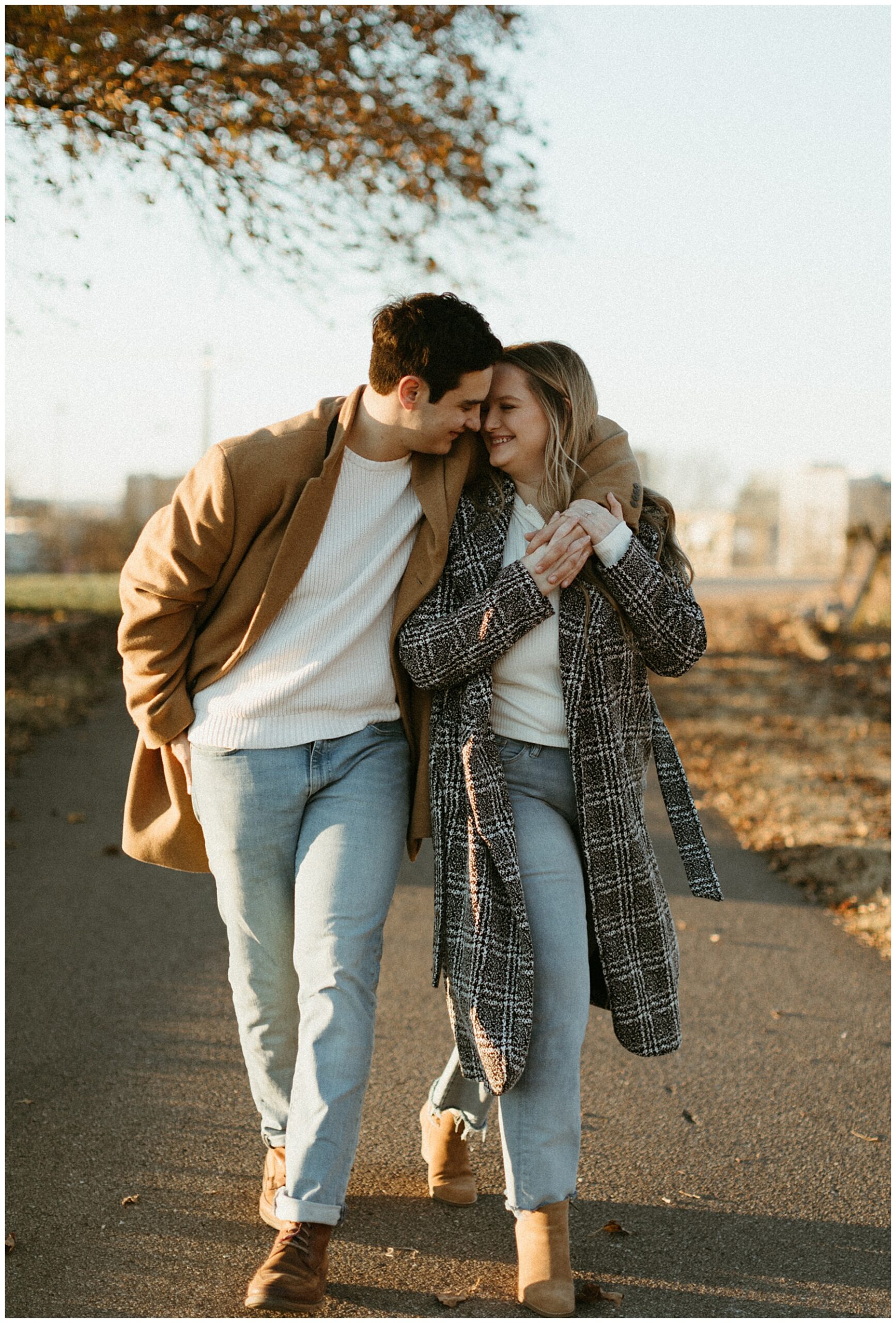 engagement photography at fort negley