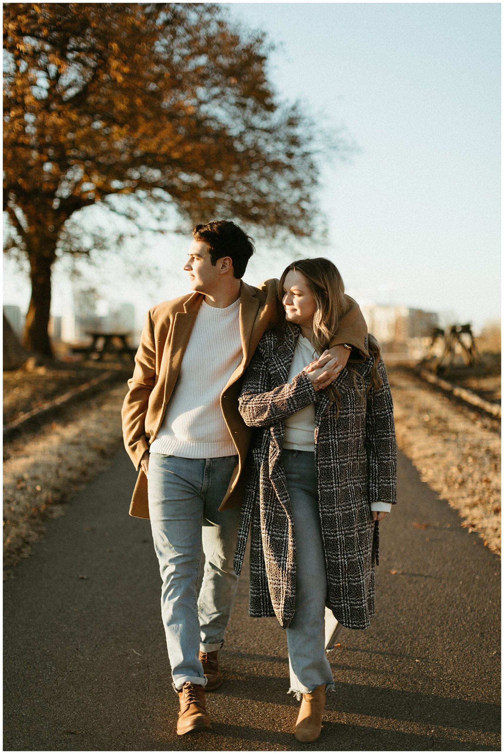 engagement photography at fort negley